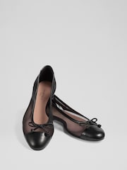 LK Bennett Kara Mesh Ballerina Flats - Slika 3 iz 4