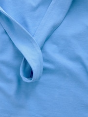 Blue Square Neck Halter Vest Top - Image 3 of 3