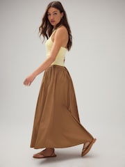 Butter Yellow Square Neck Halter Vest Top - Image 2 of 7