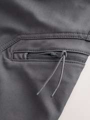 Gris antracita - Pantalones cargo utilitarios técnicos elásticos - Imagen 11 de 11
