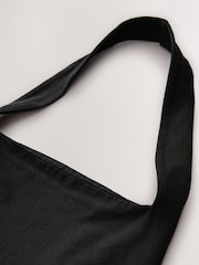 Black Square Neck Halter Vest Top - Image 2 of 3