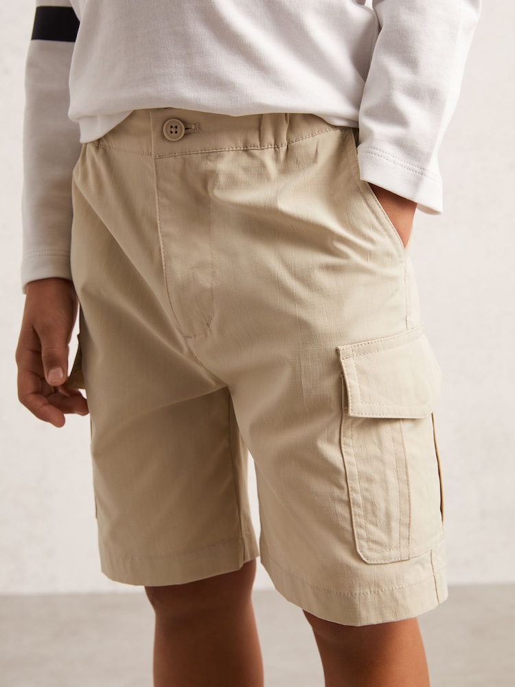 Reiss Light Stone Tyler Shorts - Image 1 of 4