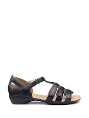 Hotter Brown Regular Fit Solei Touch-Fastening Sandals - Image 1 of 4