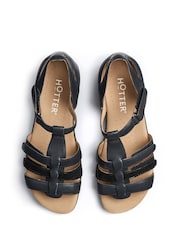 Hotter Brown Regular Fit Solei Touch-Fastening Sandals - Image 4 of 4