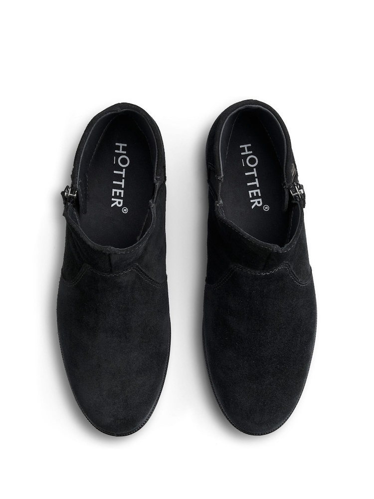 Hotter Wide Fit Ludlow Zip Boots - Slika 4 iz 4