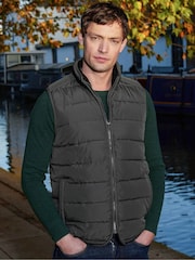 The Savile Row Company Grey Quilted Gilet - Image 2 of 4