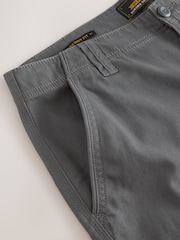 Anthrazitgrau - Enge Passform - Cargo-Hose aus Baumwollstretch, - Bild 3 von 6