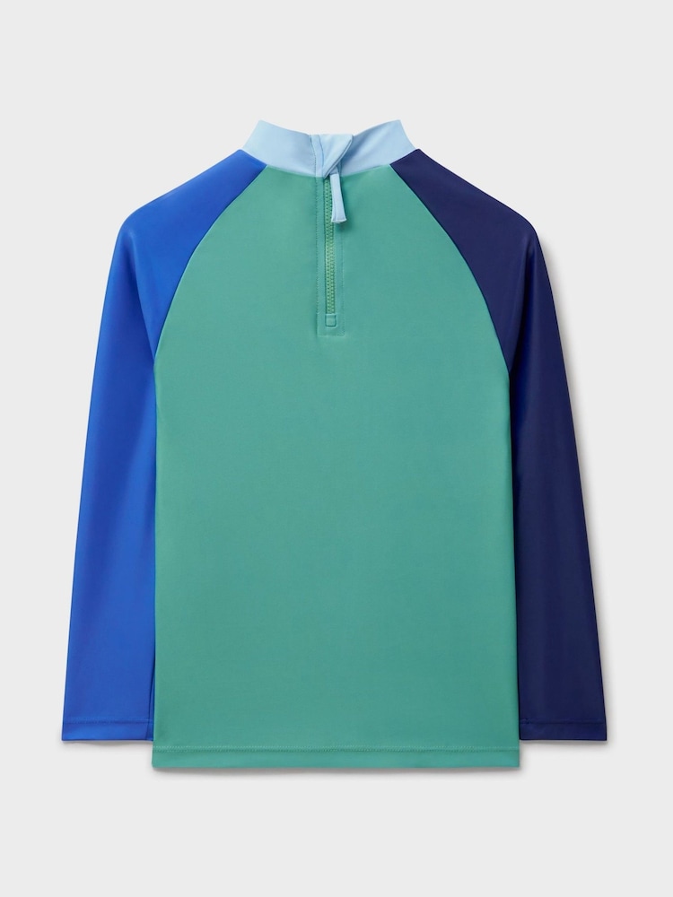 Crew Clothing Blue Rash Vest - Image 2 of 3