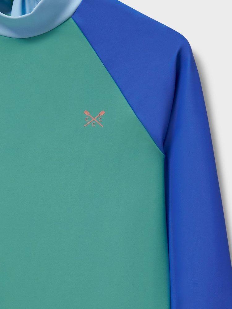 Crew Clothing Blue Rash Vest - Image 3 of 3