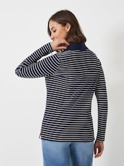 Crew Clothing Modal Textured Collar Top - Imagen 6 de 9
