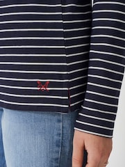 Crew Clothing Modal Textured Collar Top - Imagen 8 de 9