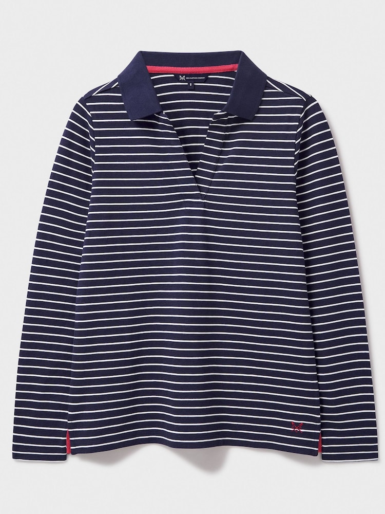 Crew Clothing Modal Textured Collar Top - Imagen 9 de 9