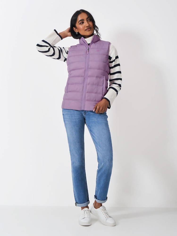 Lekki bezrękawnik w kwiaty Crew Clothing - Image 3 of 5