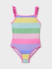 Crew Clothing Pink Printed Swimsuit - Image 1 of 3