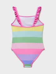 Crew Clothing Pink Printed Swimsuit - Image 2 of 3