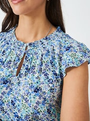 Crew Clothing Dara Floral Blouse - Imagen 4 de 5