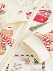 Ecru Christmas 2.5 TOG Removable Sleeve Baby Sleep Bag - Image 10 of 10