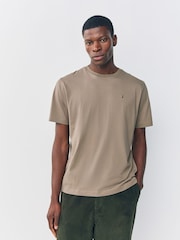 Neutral Stone Regular Fit Stag T-Shirt - Image 1 of 5