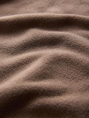 The Set Black/Taupe Brown/Cream 3 Pack Quater Zip Microfleece Jumpers - Image 6 of 6