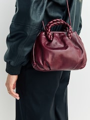 Hereu Studio Red Bombon M Supple Shiny Bag - Image 3 of 4