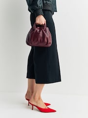Hereu Studio Red Bombon M Supple Shiny Bag - Image 4 of 4