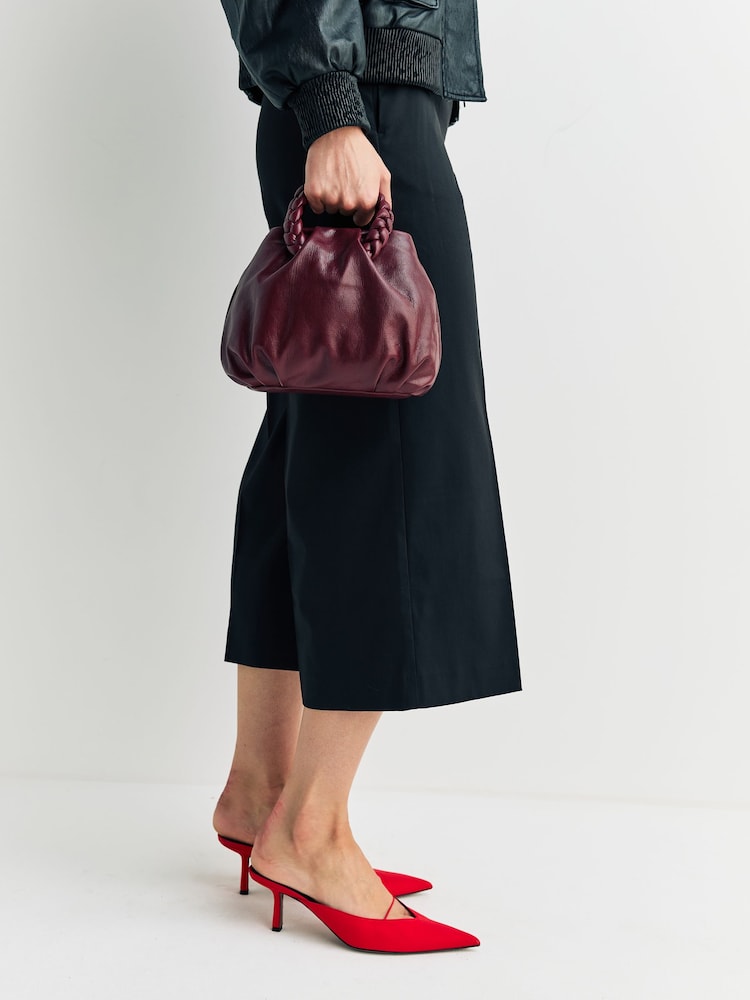 Hereu Studio Red Bombon M Supple Shiny Bag - Image 4 of 4