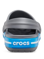 Crocs Grey Crocband Clogs - Image 3 of 4