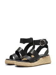 ONLY Black Minerva-1 Espadrilles - Image 3 of 3
