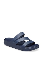 Crocs Blue Getaway Strappy Mules - Image 2 of 4