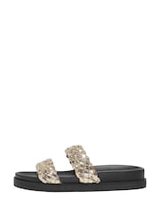 ONLY Gold Minnie-16 Sandals - Image 2 of 3