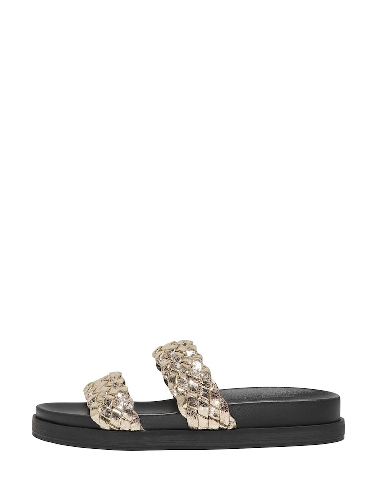 ONLY Gold Minnie-16 Sandals - Image 2 of 3