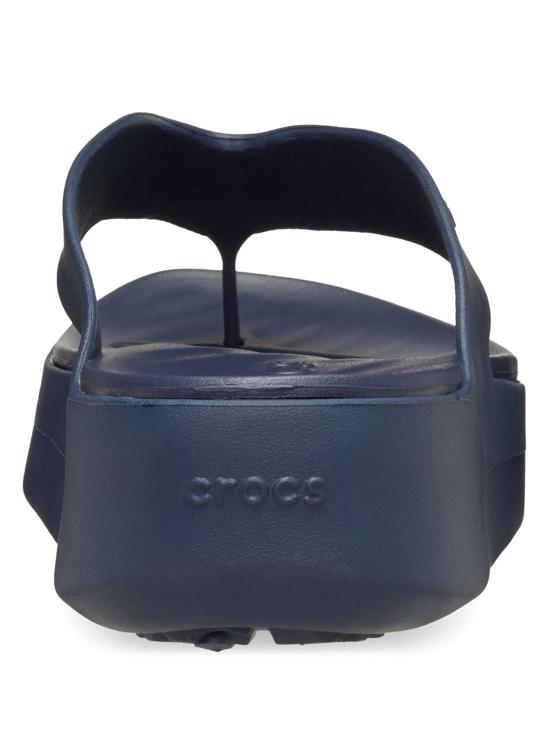 Buy Crocs Blue Getaway Platform Flip Flops Sandals from Next USA