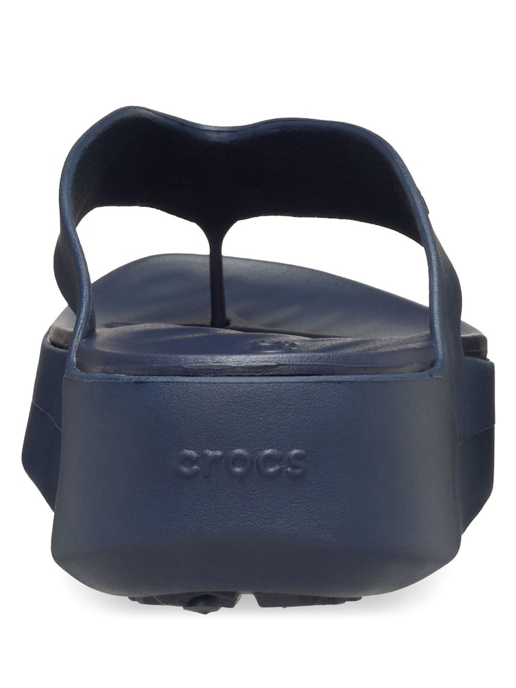 CROCS men’s denim Style Blue platform Sandals Crocs Classic Denim Clog - Free Shipping | DSW main image 3