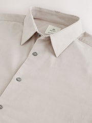 Neutral Brown Long Sleeve Cord Shirt - Image 9 of 9