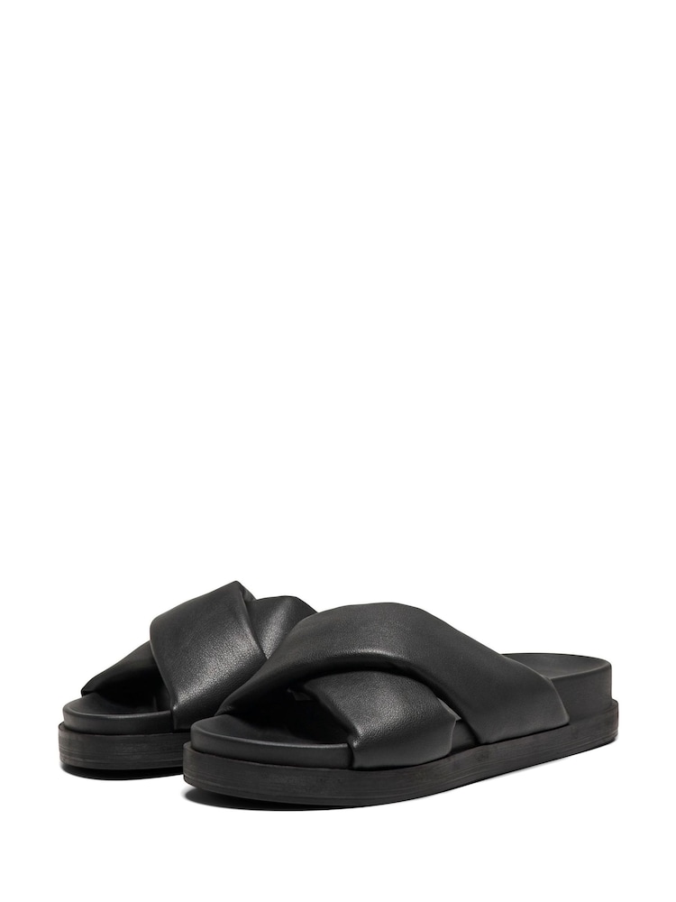 ONLY Black Minnie-12 Sandals - Image 2 of 3