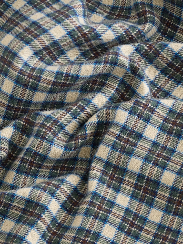 Neutral Brushed Flannel Shirt - Image 2 of 3 Neutral Brushed Flannel Shirt - Image 2 of 3
