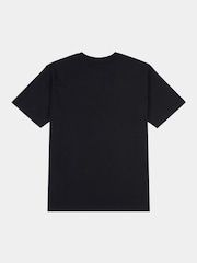 Черный - Peckham Rye Mens Print 100% Cotton T-Shirt - Image 2 of 3