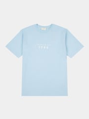 Синий - Peckham Rye Mens Print 100% Cotton T-Shirt - Image 1 of 3
