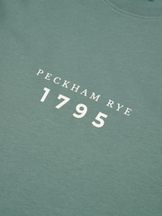 Peckham Rye Green Mens Print 100% Cotton T-Shirt - Image 3 of 3