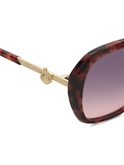 Dune London Animal Oversized Georgia Glam Sunglasses - Image 4 of 4