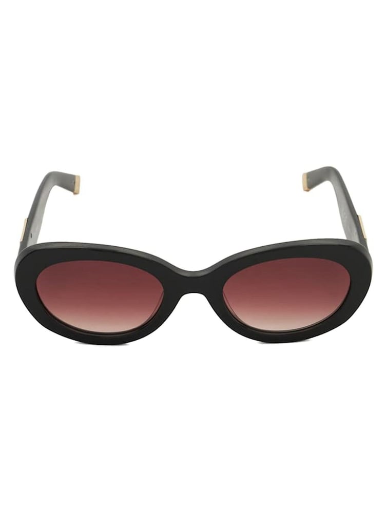 Dune London Black Glee Fashion Oval Sunglasses - Image 2 of 4