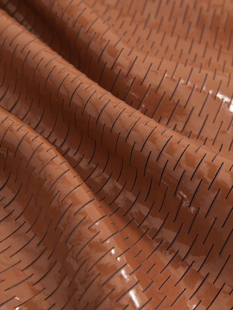 Tan - Reiss Raye Atelier – Rock mit Laserschnittdesign - Bild 4 von 4