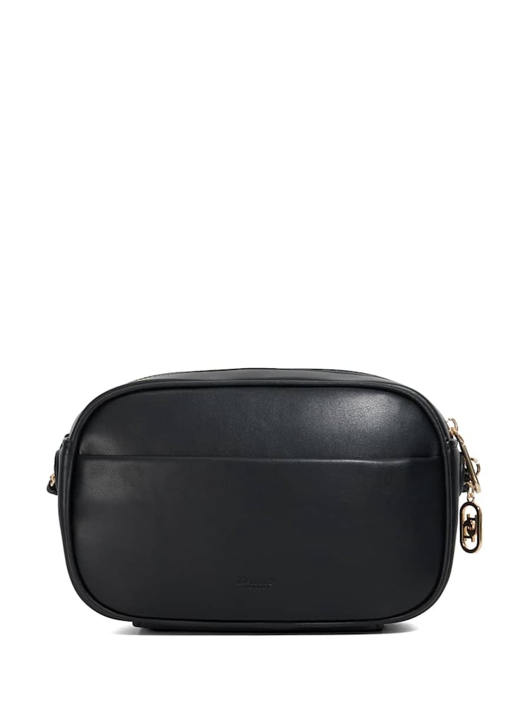 Dune London Black Chancery Small Plisse Premium Cross-Body Bag - Image 2 of 5