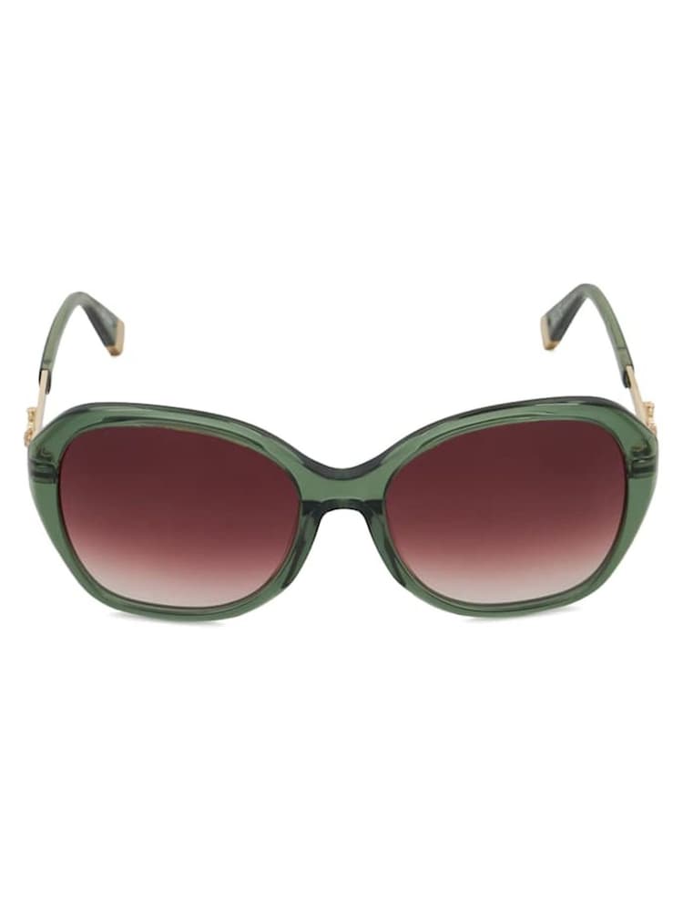 Зеленый - Dune London Oversized Georgia Glam Sunglasses - Image 2 of 4