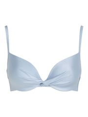 Hunkemoller Blue Honolulu Bikini Top - Image 4 of 4