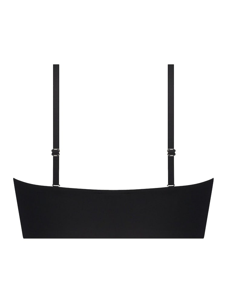 Hunkemoller Smooth Padded Underwired Push-Up Black Bra - Image 5 of 5