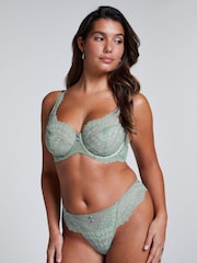 Verde - Tanga de margaritas de Hunkemöller - Imagen 1 de 5