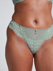 Verde - Tanga de margaritas de Hunkemöller - Imagen 3 de 5