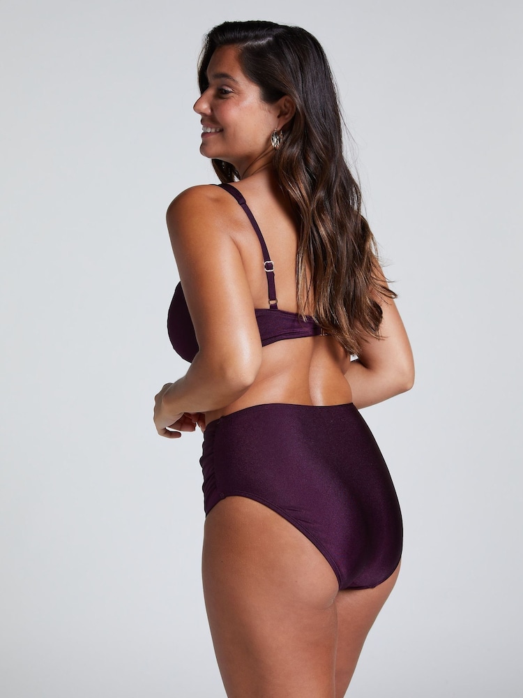 Hunkemoller Purple Costa Rio Bikini Bottoms - Image 2 of 4