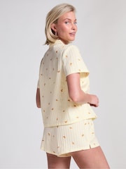 Hunkemöller Yellow 100% Cotton shorts - Imagen 3 de 5